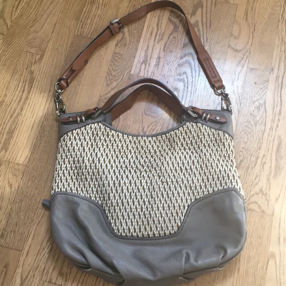 OrYany Anthro raffia  Leather Tote Regina - Picture 7 of 8